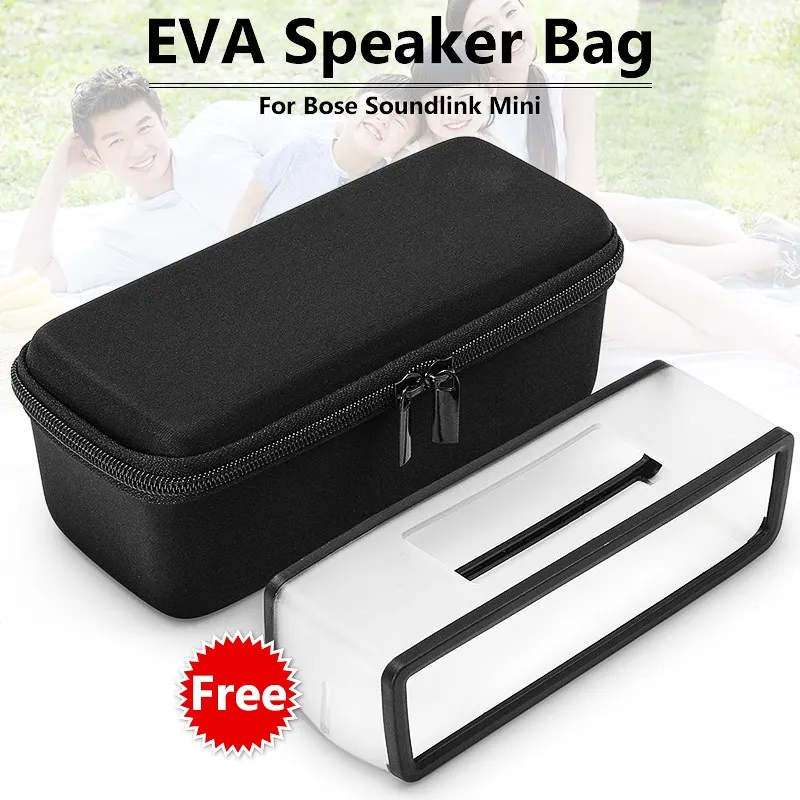 Хена Carry Путешествия Case Чехлы для BoseSoundlink Mini/Mini 2 Bluetooth Динамик EVA чехол хранения