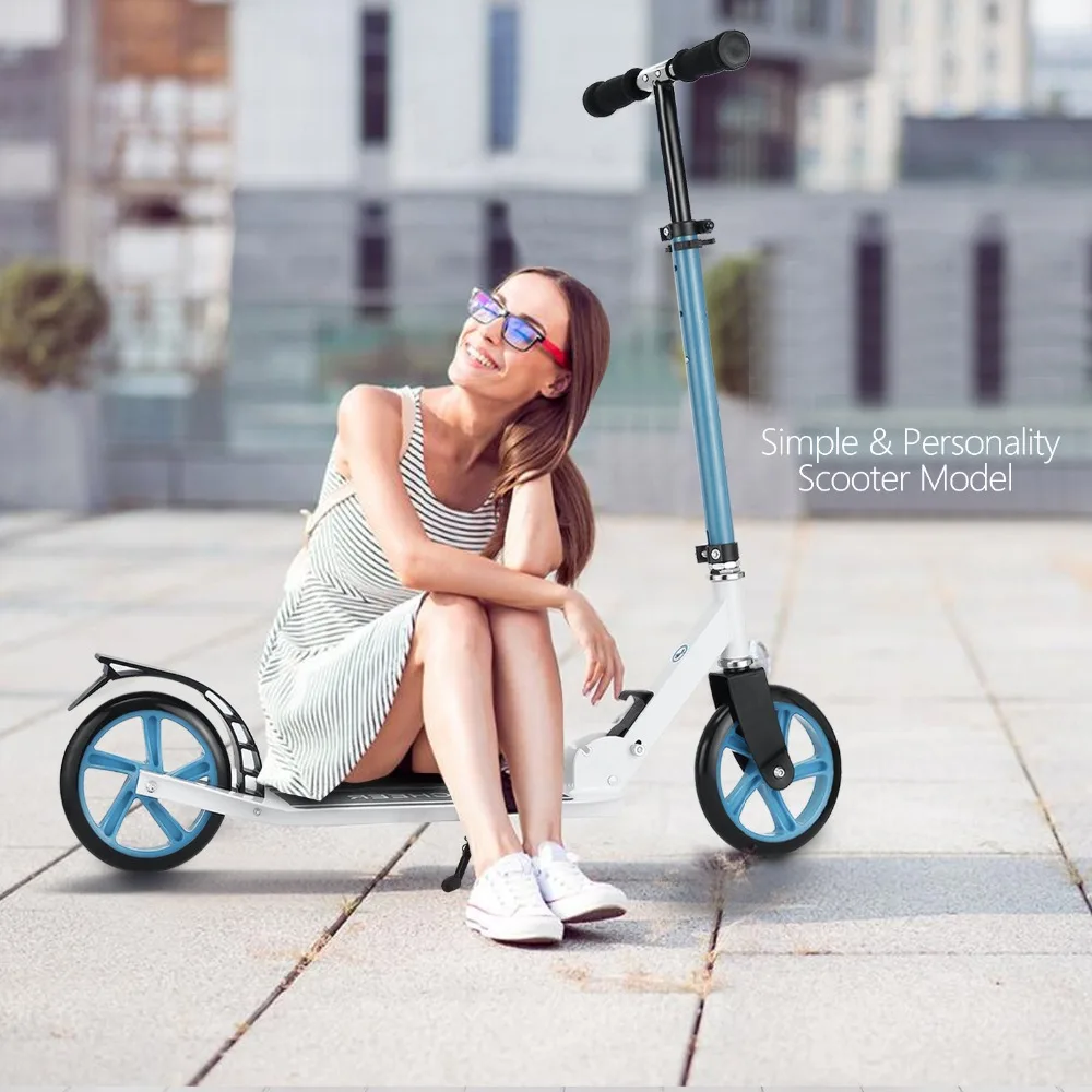 Новый самокат из алюминиевого сплава с регулируемой высотой лучшие подарки для