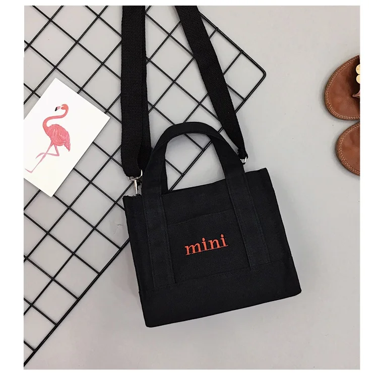 Сумка женская хлопковая на одно плечо миниатюрный мессенджер Модный Цветной