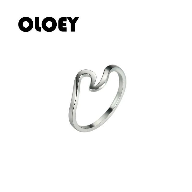 OLOEY женское модное кольцо с переплетенными элементами элегантное уникальное