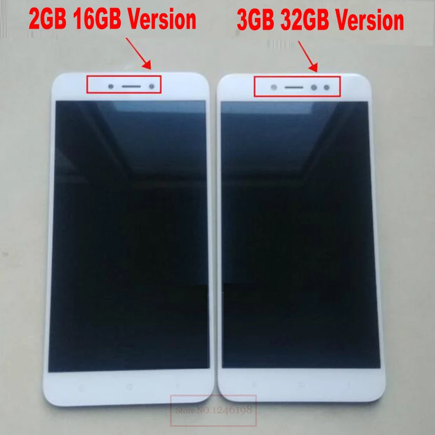 100% гарантия рабочий ЖК дисплей дигитайзер сенсорного экрана в сборе для Xiaomi Redmi