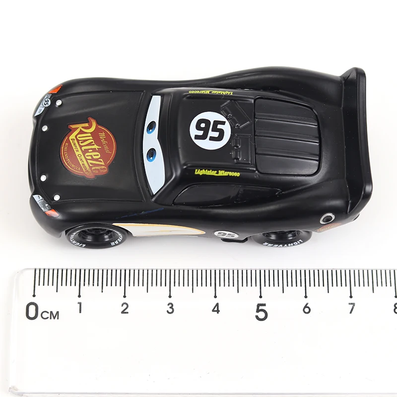 

Cars 3 Disney Pixar Cars Black Radiator Springs McQueen Metal Diecast Toy Car 1:55 Children's Gift Free Shipping