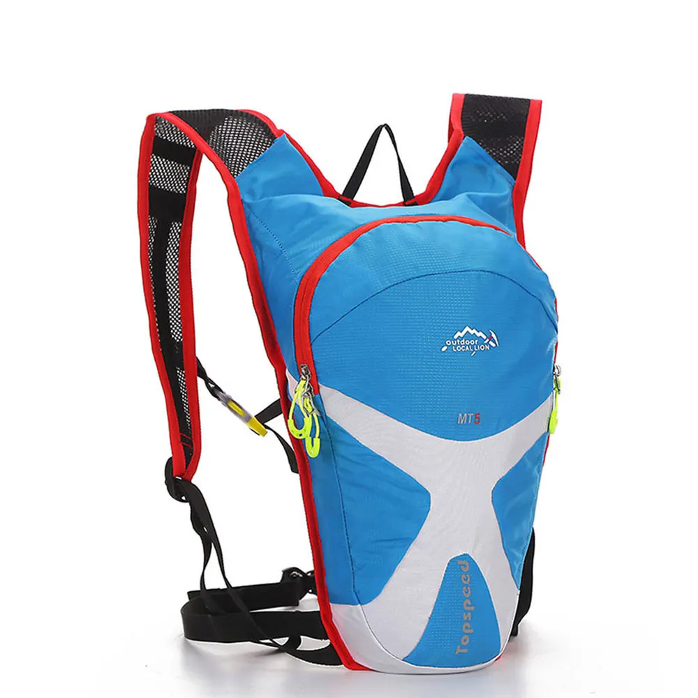 Местная велосипедная сумка со львом, 5л, мини велосипедный рюкзак, удерживающий воду, MTB, дорожные сумки, сумка для хранения воды, для велосипеда, 2л, сумка для воды, для езды, сумки для бега - Цвет: blue bag only