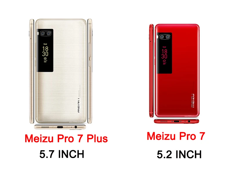 Чехол из ТПУ для Meizu Pro 7 Plus мягкий силиконовый чехол Pro7 задняя крышка телефона с