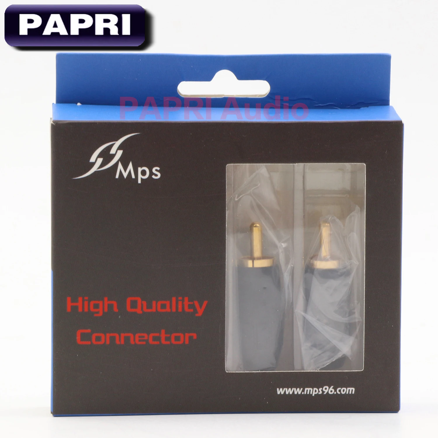 

PAPRI MPS Fish-6B For 6MM Cable DIY RCA Plug HiFi Repair Gold Plated Jack Plugs Audio Ampliier Speaker Connector