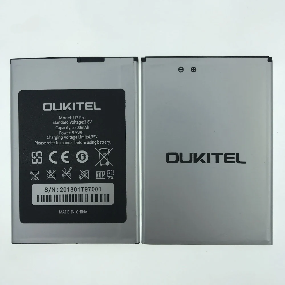 В наличии 100% новый высококачественный аккумулятор для Oukitel U7 Pro BQ замена на