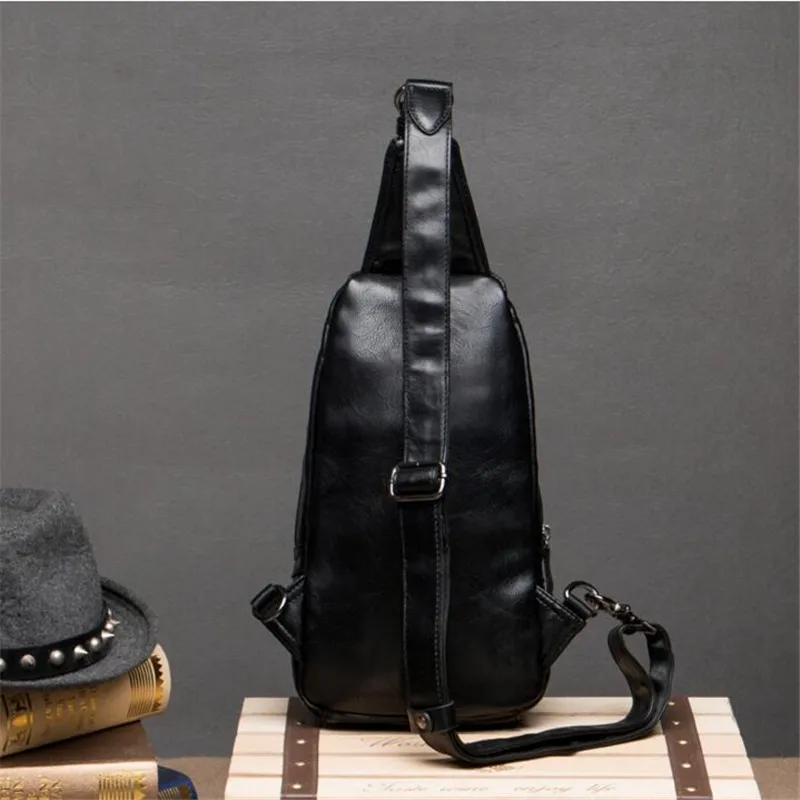 2020 мужская сумка на ремне из искусственной кожи через плечо Мужская нагрудная