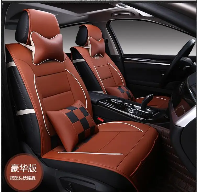 Роскошные кожаные чехлы для сидений автомобиля из искусственной кожи Nissan X trail