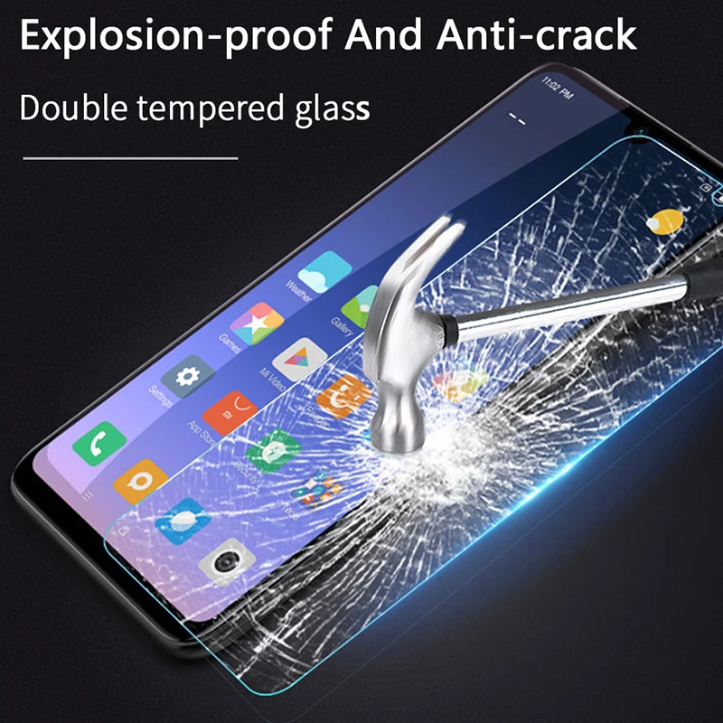 ROSINOP защита для экрана телефона полное покрытие анти-blueray стеклянная пленка xiaomi mi