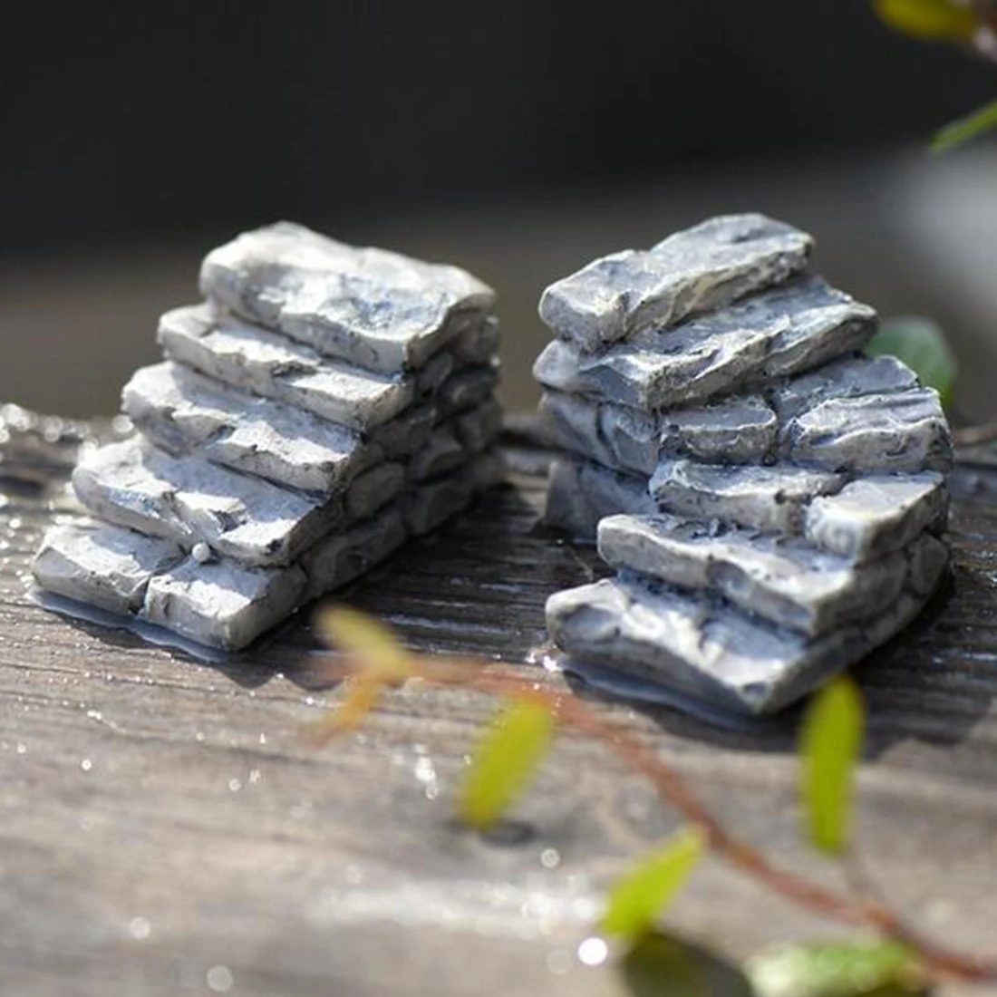 Камень Лестницы миниатюрные фигурки статуэтки мини Сказочный Сад Микро пейзаж