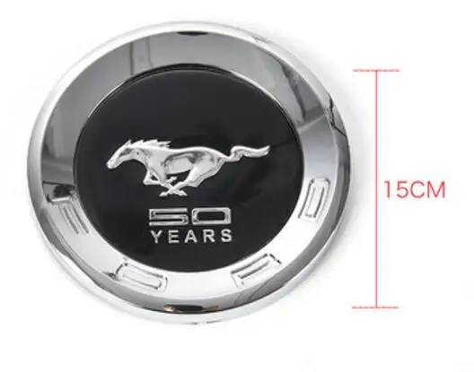 Новые автомобилей Хвост Стикеры сзади эмблемы 50 лет Shelby GT500 Roush Лагуна Сека для Ford