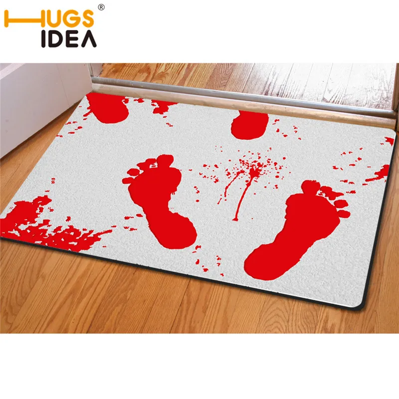 HUGSIDEA коврик для входной двери на Хэллоуин кухонные коврики Добро пожаловать Karpet