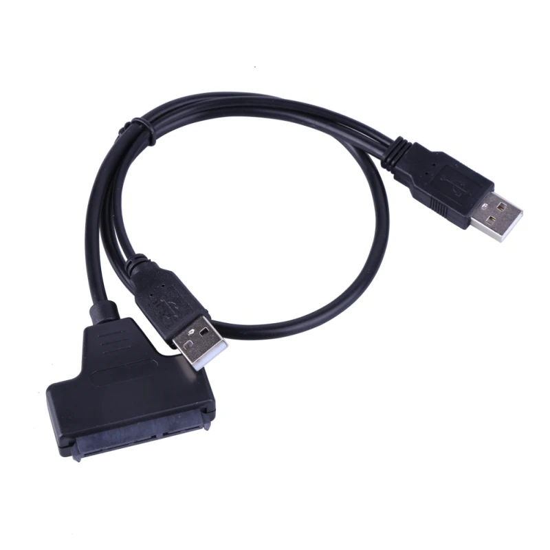 Универсальные адаптерные кабели Usb 2 0 до 7 15 22pin Sata внешнее питание для жесткого