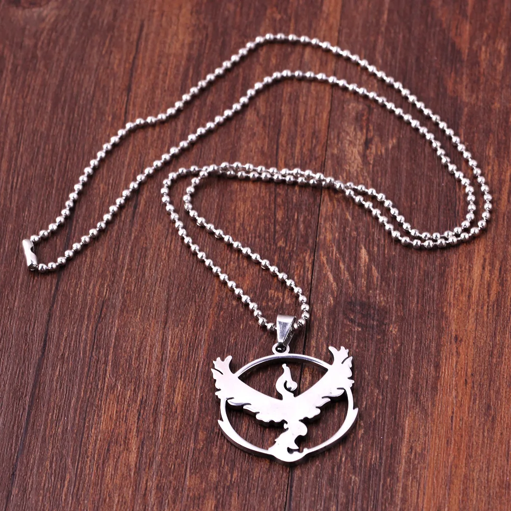 6 видов Аниме Покемон го команда Мистик инстинкт Валор логотип колье подвески из