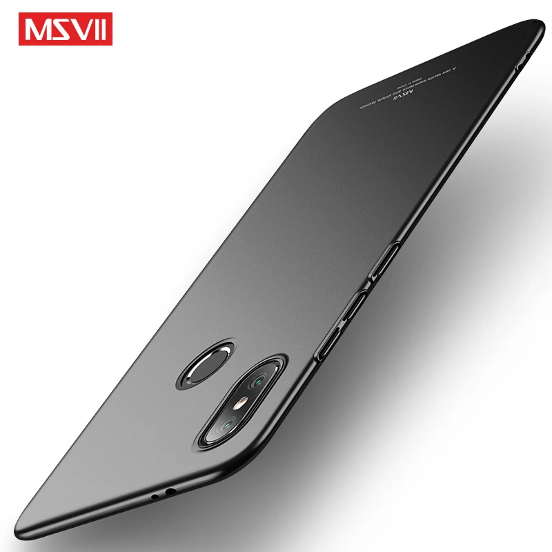 Чехол для xiaomi mi 8 lite роскошный тонкий жесткий чехол MSVII из поликарбоната телефона