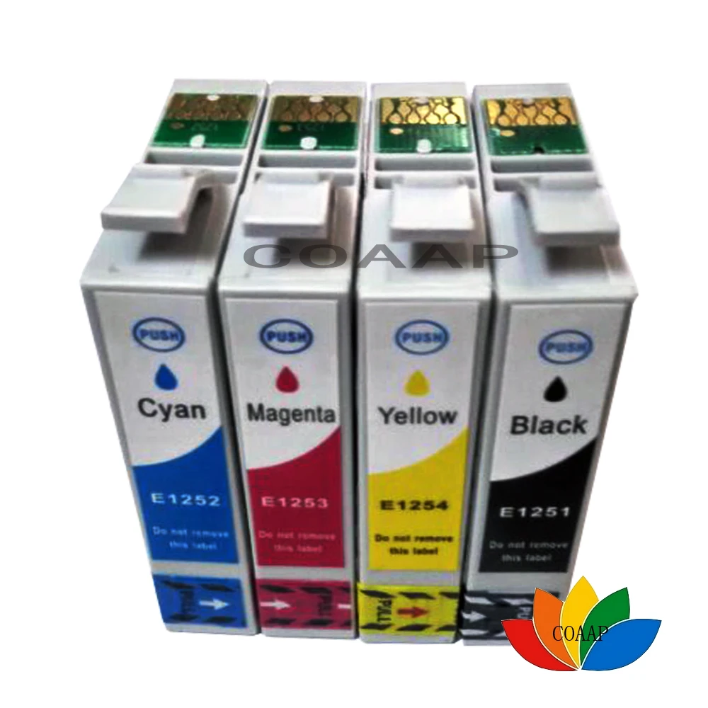 Совместимый картридж с чернилами 4PK для принтера Epson 125 320 323 325 520|ink cartridge|compatible ink