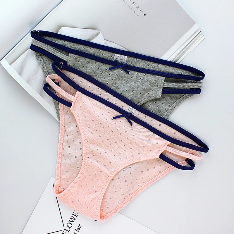 SP &amp CITY простое однотонное хлопковое милое нижнее белье для женщин мягкое