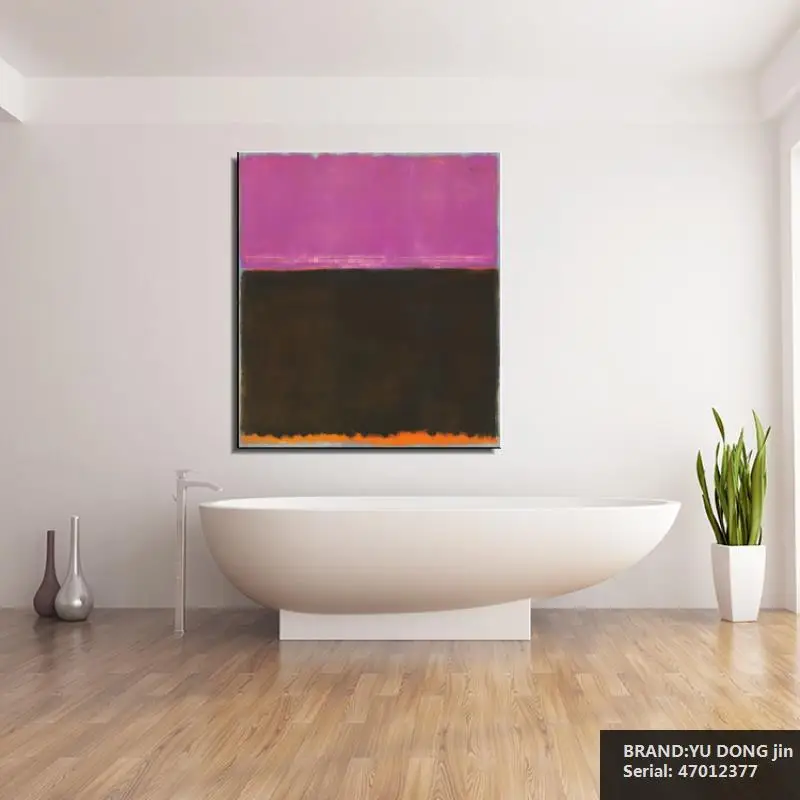 Классическая картина маслом Mark Rothko Still life рисование искусство спрей без рамки