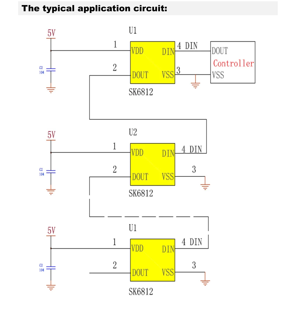 WS2812B SK6812 RGB RGBW RGBWW WWA 5050 3535 светодиодный чип 10~ 1000 шт. DC5V встроенный IC DIY светодиодный чип