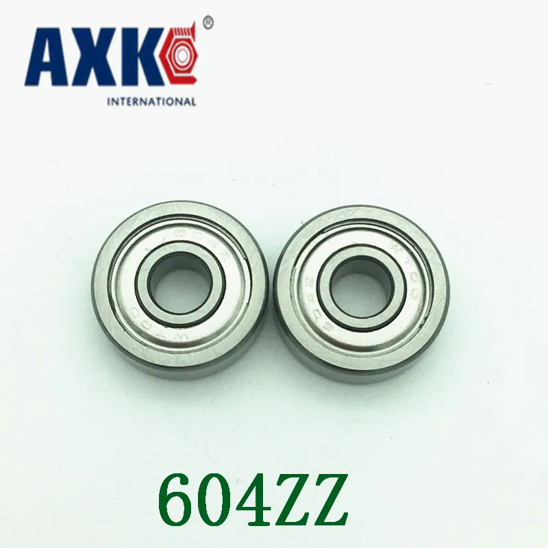 Axk 2021 604zz 604 подшипник Abec 5 20 штук 4x12x4 мм миниатюрный 604z упорные шариковые