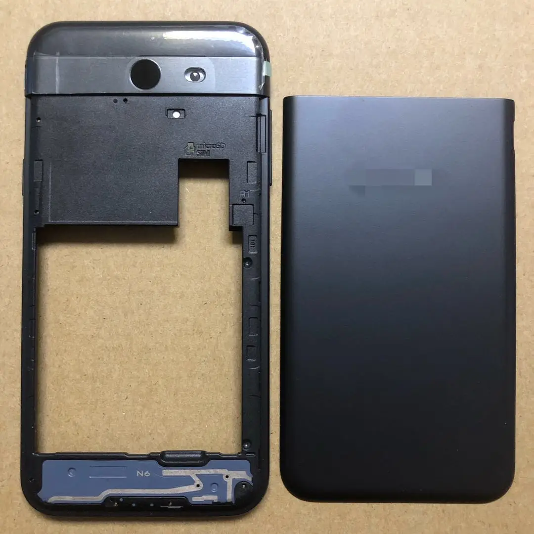 10 шт. задняя батарея задняя крышка Замена для Samsung Galaxy J3 J327/J7 J727 корпус двери с рамкой шасси