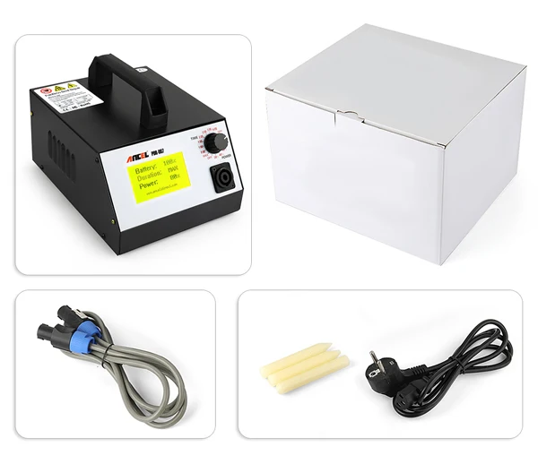 Package A Ancel PDR007 OBD2 инструмент для ремонта вмятин из листового металла безболезненный Магнитный индукционный нагреватель для автомобильного листового металла вмятин Ремонтное устройство - Цвет: Package A