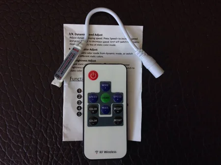 Беспроводной светодиодный пульт дистанционного управления UN2F Mini RF диммер для