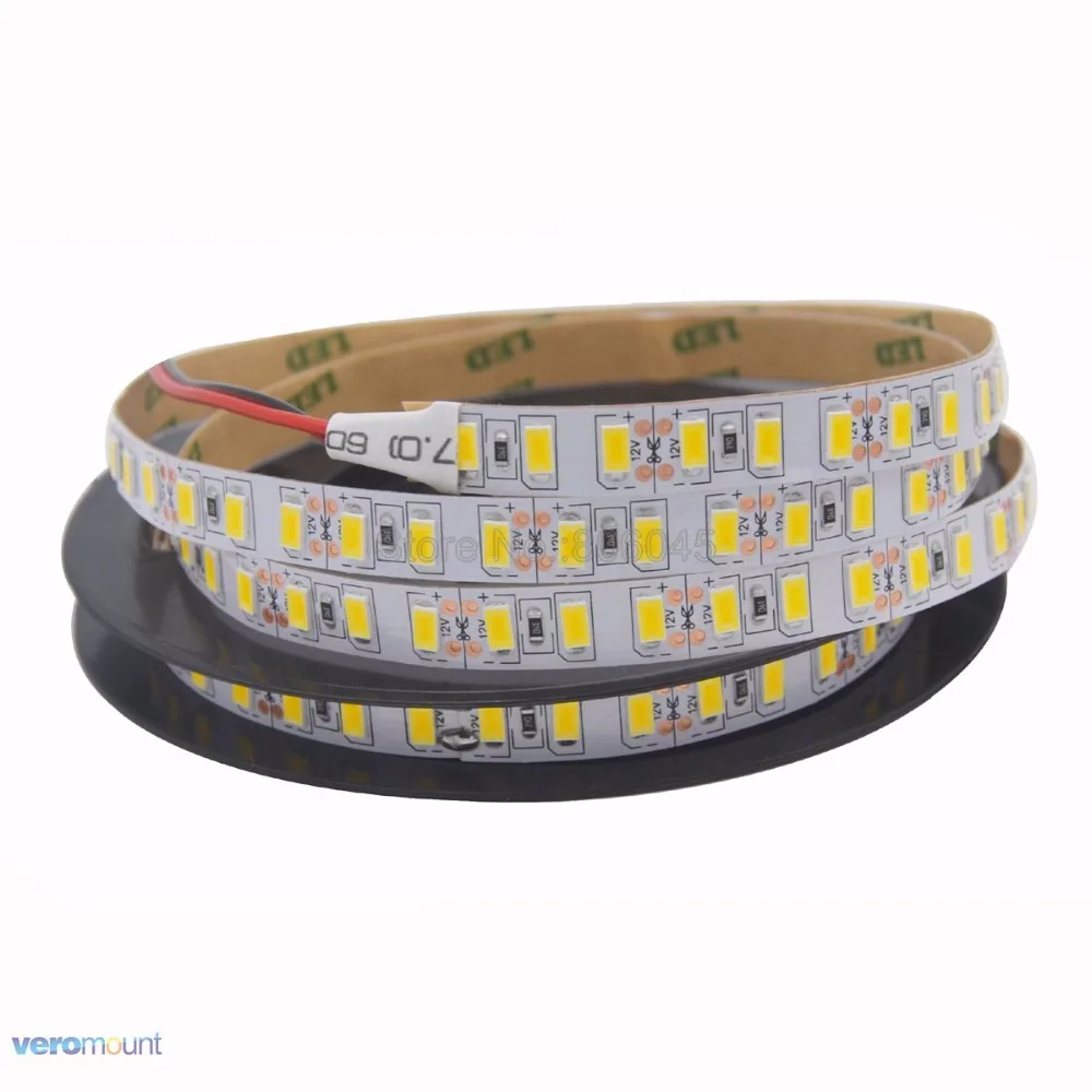 5 м 5630 5730 Светодиодная лента SMD гибкая светодиодная 120 светодиодов/м IP20