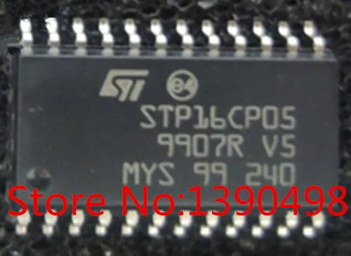 Бесплатная доставка STP16CP05MTR STP16CP05 10 шт./лот SOP SOP24 IC | Электронные компоненты и