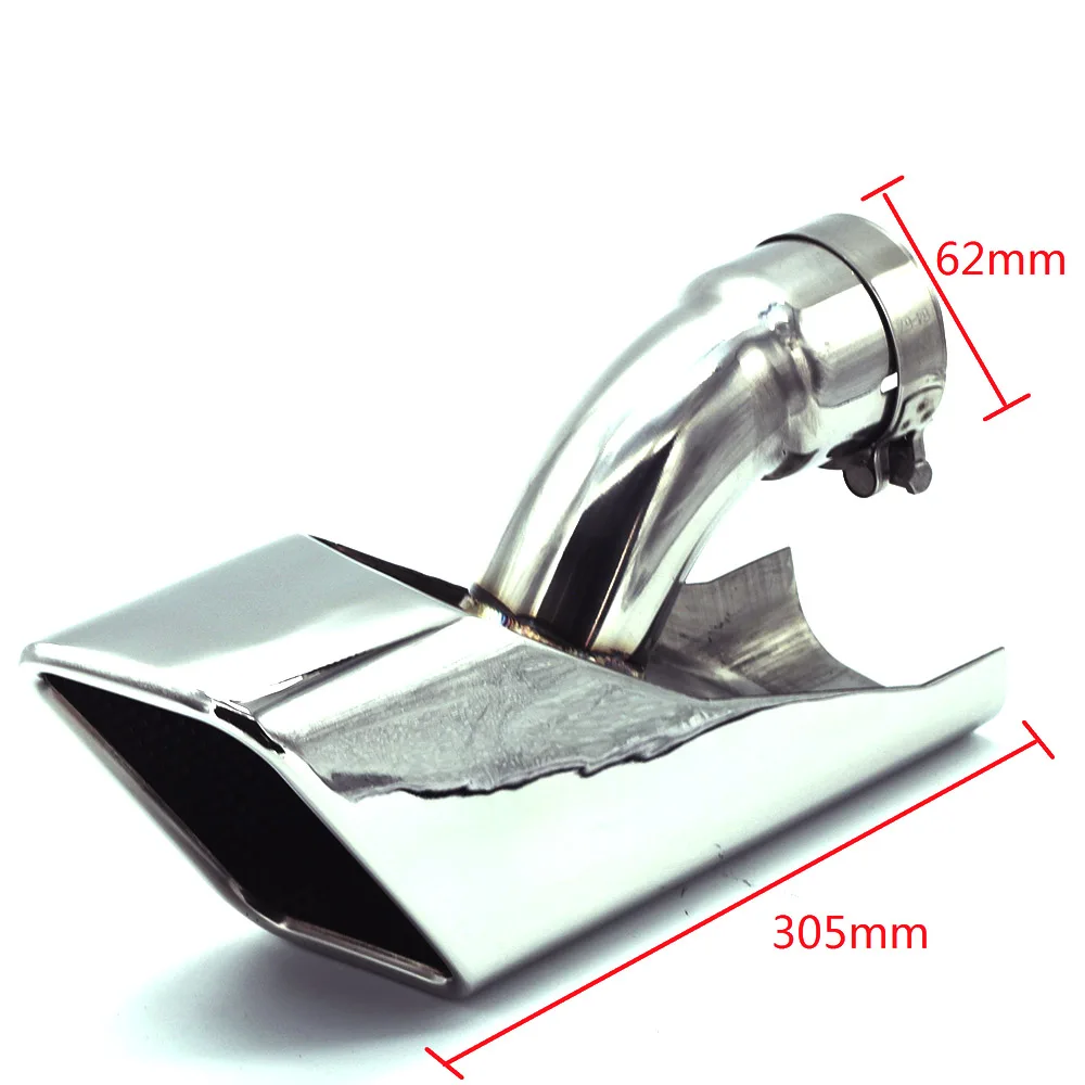 2 шт./компл. глушитель выхлопной трубы для Land Rover 05 12 Range из нержавеющей стали