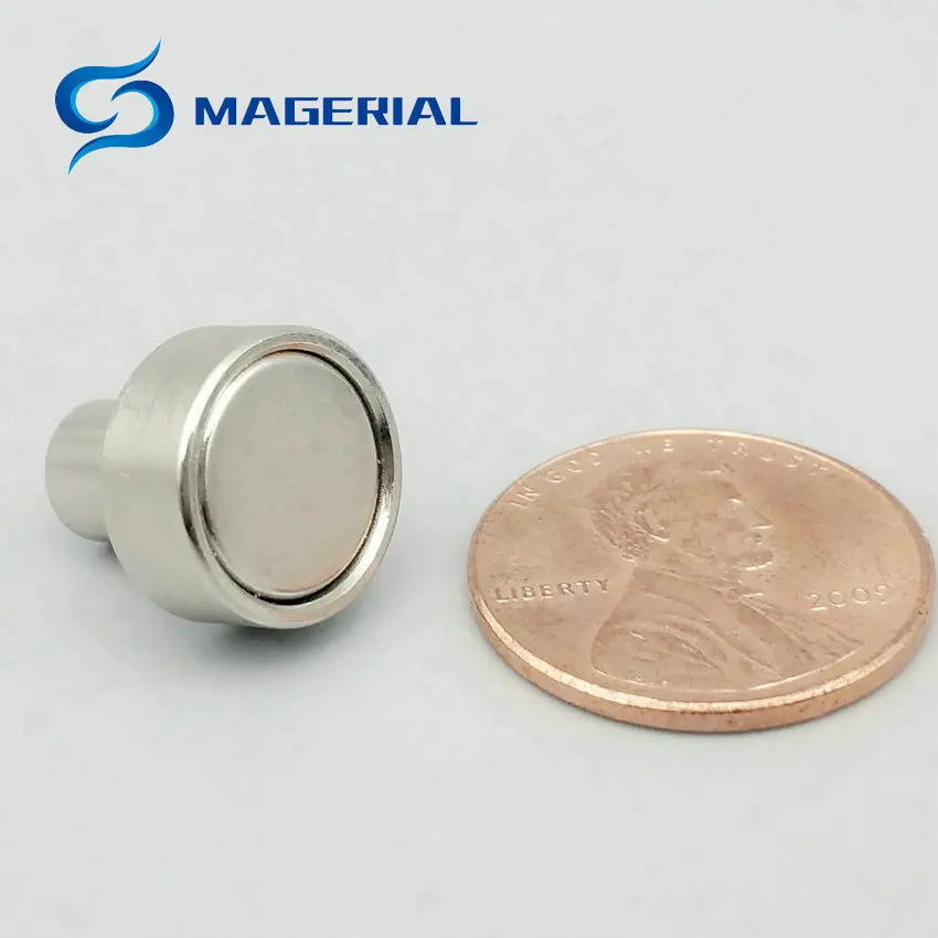 Подъемный магнит диаметром 12 мм магнитные горшки с внутренней резьбой