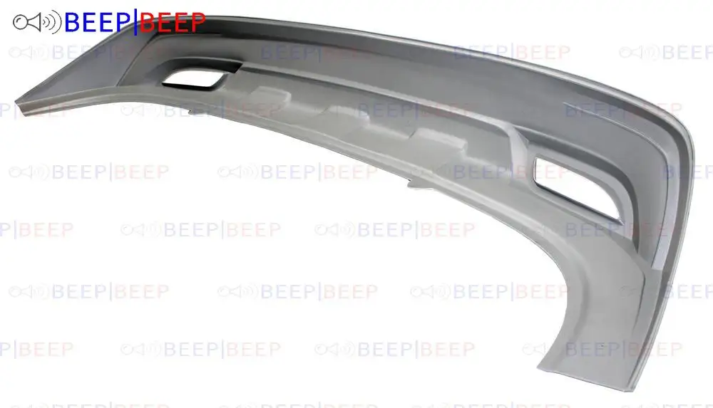 Диффузор на задний бампер для Kia Rio 3 2015 2017 коврик из АБС пластика спортивный стиль