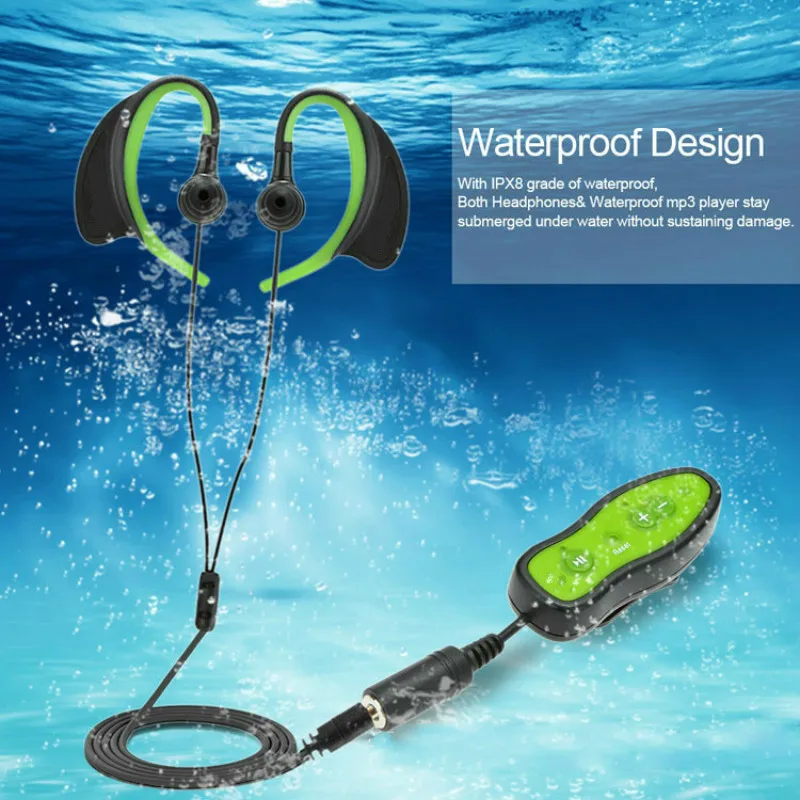 Новая глубина Плавание ming Профессиональный Дайвинг наушники Водонепроницаемый