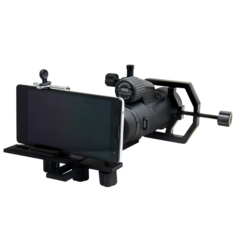 Multifunction Telescope Adapter Fully Metal Universal Camera Cell Phone Bracket Mount for Binoculars Monocular | Инструменты