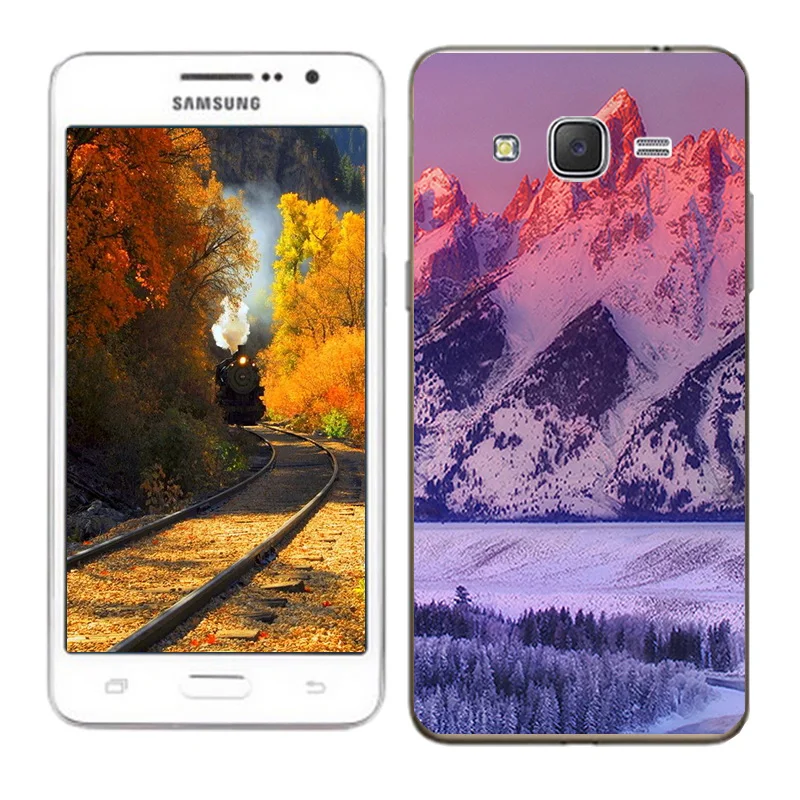 25 Чехол для samsung Galaxy Grand Prime G530 чехол 5,0 дюймов Land Луна роспись для Galaxy Grand Prime G 530 задняя крышка - Цвет: 25