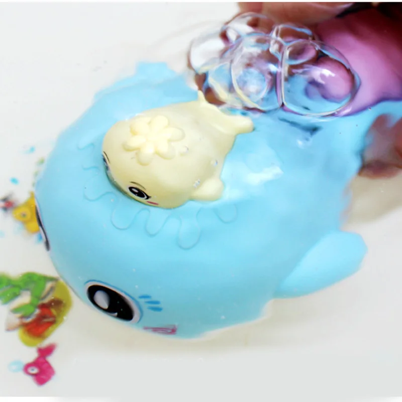 Summer Funny Baby Bath Toys Whale Water Splashing Tool Kids Shower Bathroom Toy For Children Boy Girl | Игрушки и хобби