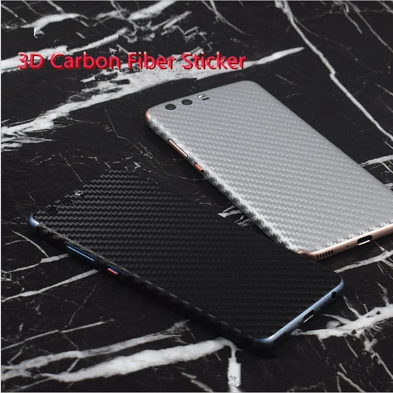 Новинка защитная 3D пленка из углеродного волокна наклейка на заднюю панель