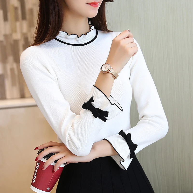 OHCLOTHING5344-женские свитера, новинка, Женский пуловер, высокая эластичность, оборка, трикотажный кружевной воротник, универсальная нижняя руба...
OHCLOTHING5344-женские свитера, новинка, Женский пуловер, высокая эластичность, оборка, трикотажный кружевной воротник, универсальная нижняя руба...