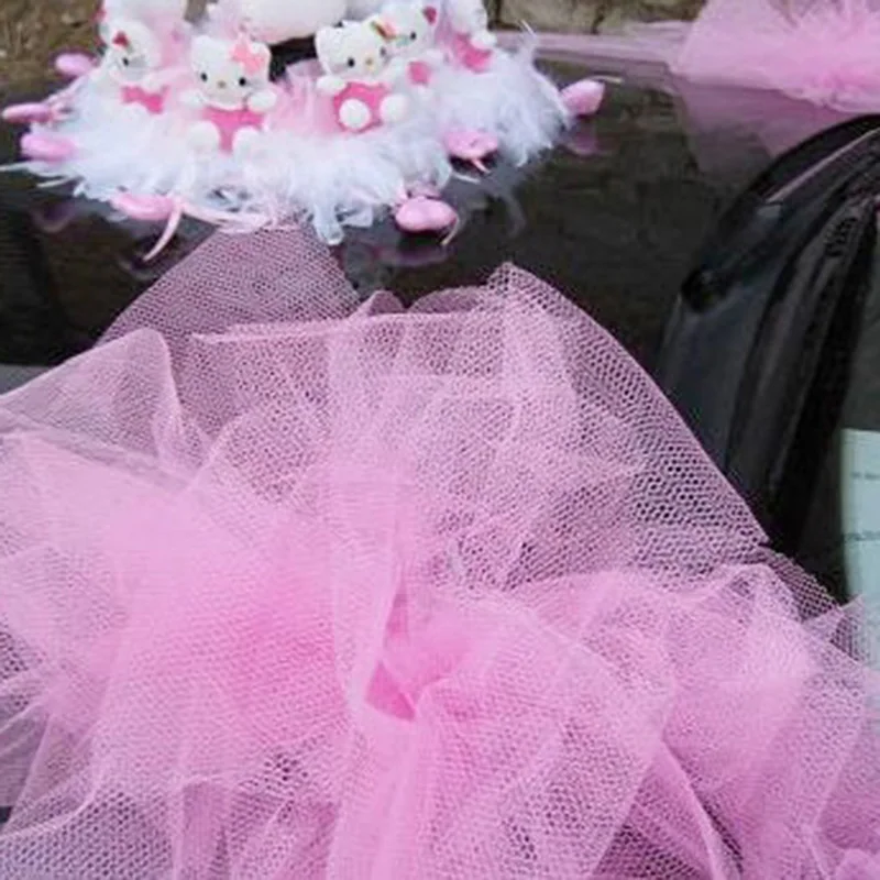 6 дюймов * 25 метров ткани тюль ролл Бумага юбка пачка pom DIY Одежда для свадьбы дня