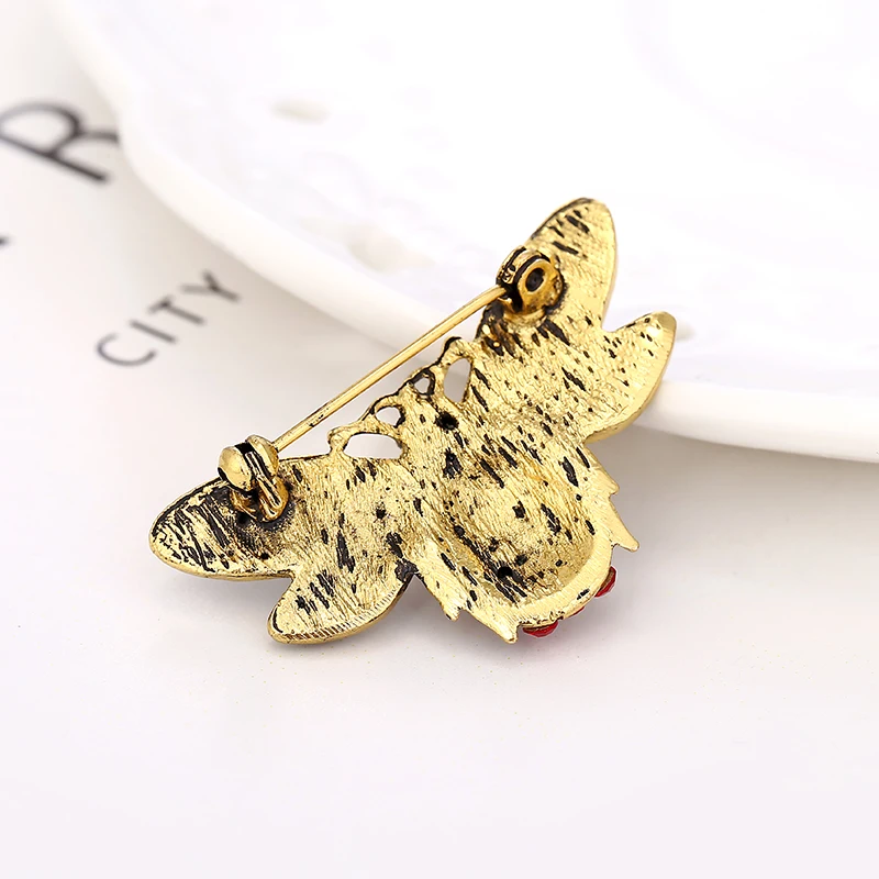YAOLOGE эмаль насекомые броши и булавки унисекс шпильки в виде пчелы модная одежда