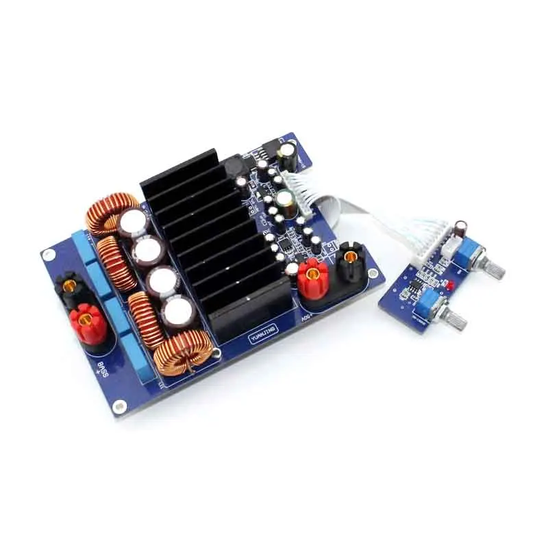 KYYSLB 600 Вт DC40-48V TAS5630 сабвуфер усилитель доска TAS5630 OPA1632DR TL072 аудио Класс D Цифровой усилитель доска