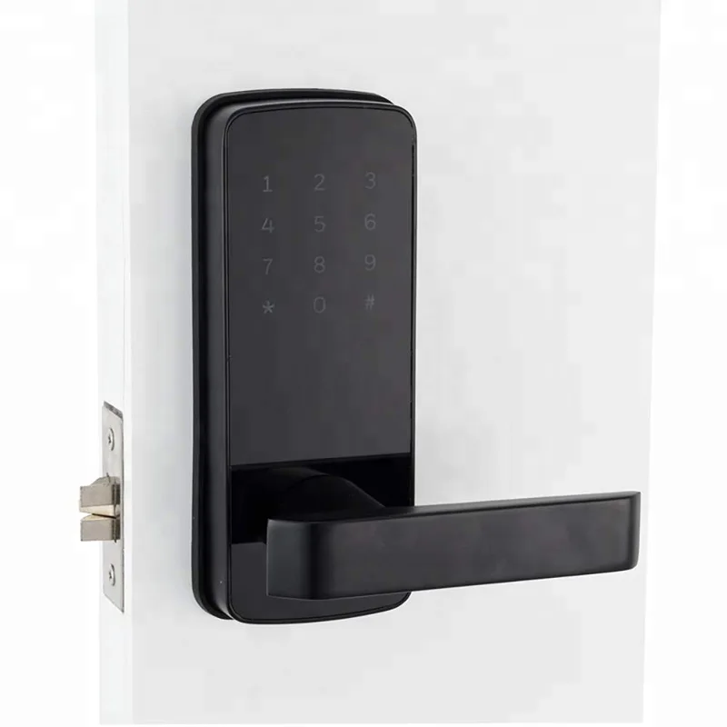 Умный Замок Bluetooth Keyless тачскрин цифровой дверной замок Smart Deadbolt полностью автоматический(с ручкой