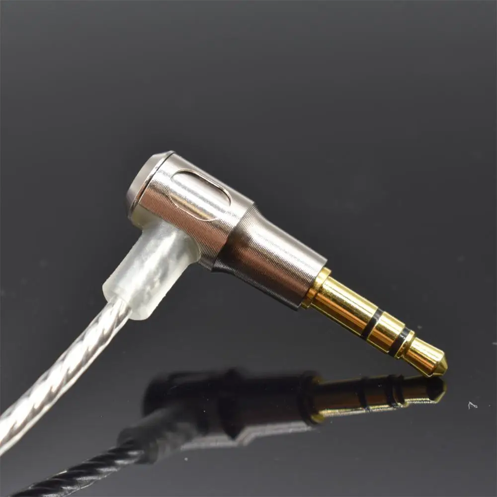 Nobyin наушники с посеребренным медным проводом mmcx кабель для SHURE SE215 se846 se535 NOBYIN S8 AZUR3