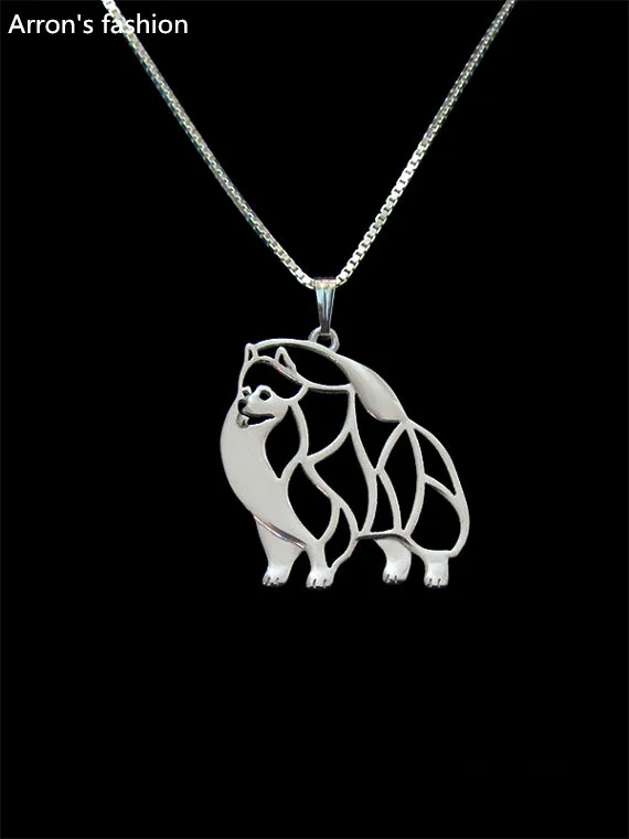 Модные милые ювелирные изделия с подвеской из померанского золота и серебра для