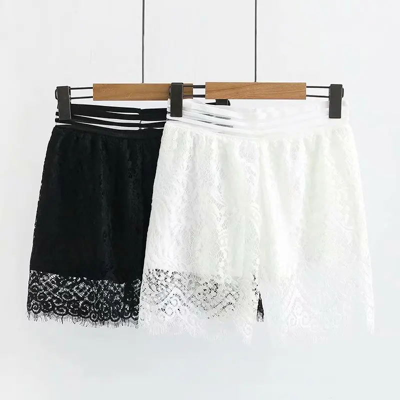 2019 Плюс Размер Женская летняя одежда модные повседневные двойные кружевные