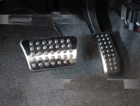 

Foot Fuel Brake AT pedals Plate Cover For JEEP patriot 2011 2012 2013
