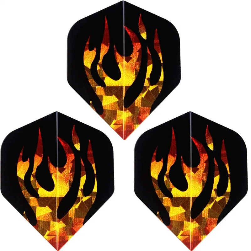 

15-30PCS Reflective Laser Darts Wing Set Professional 2D Flights Laser Tail Flight Harrows Throwing Toys