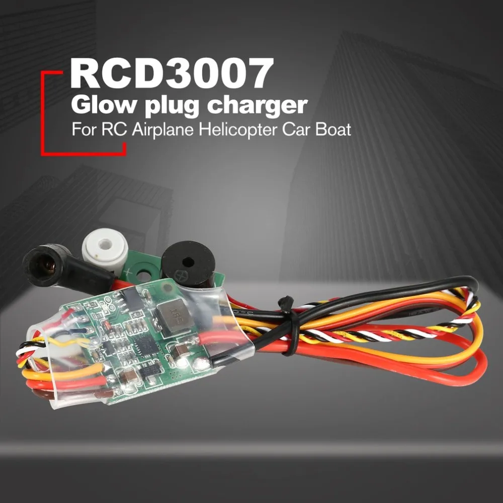 RC Метанол двигатель Ontsteking RCD3007 зажигания светящаяся вилка стартовый драйвер для