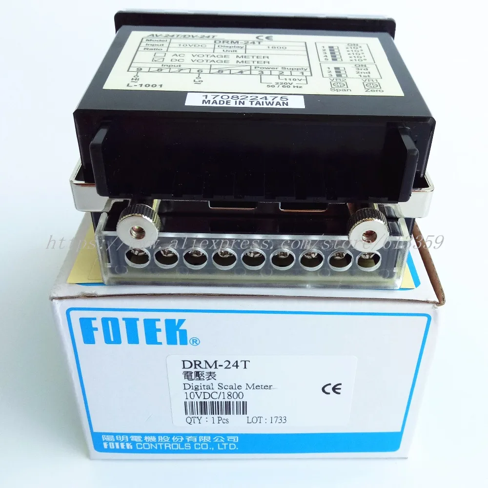 DRM-24T FOTEK DC Digital Измеритель масштаба New &amp Original Sensor | Электронные компоненты и