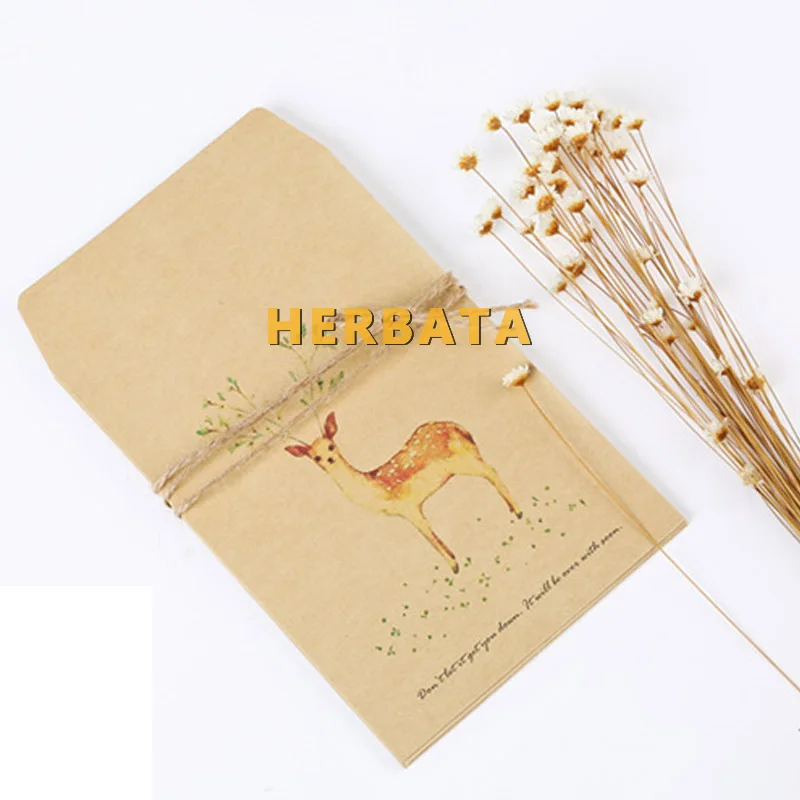 Бумажный конверт для почтовых открыток в китайском стиле 10 шт./лот | Канцтовары